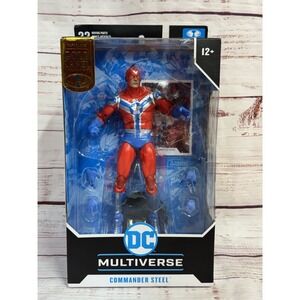 DC Multiverse *Gold Label* 2024 COMMANDER STEEL 7" Action Figure! McFarlane Toys